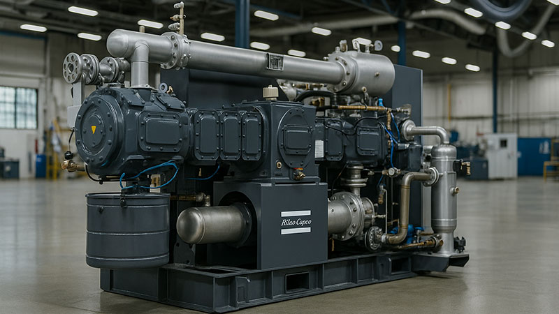 کمپرسور گاز در پالایشگاه