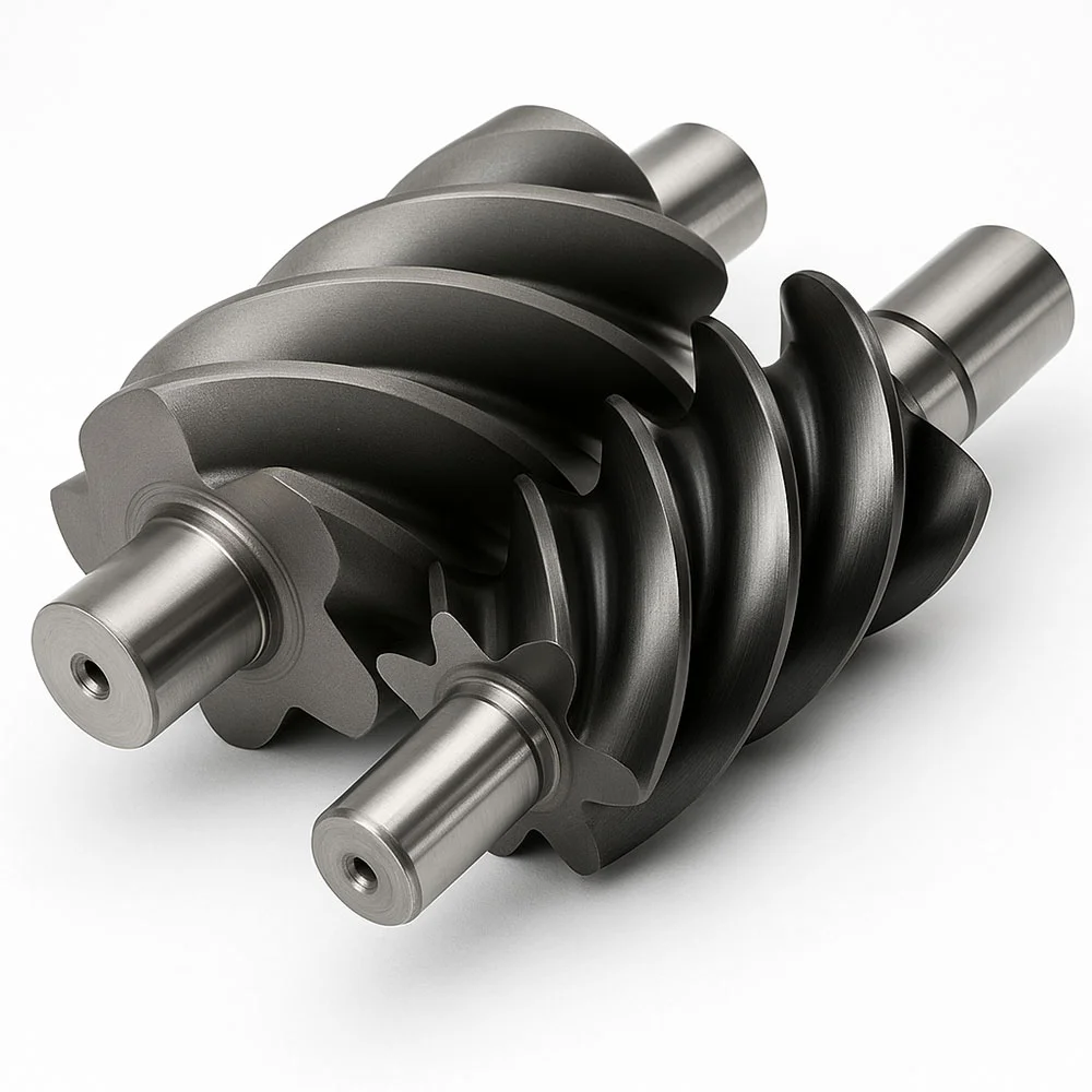 روتور مارپیچی نر و ماده